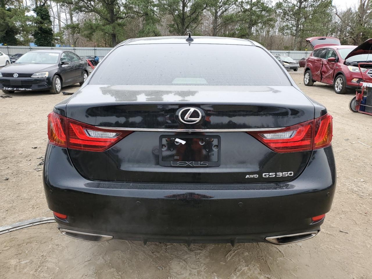 2013 Lexus GS VIN JTHCE1BL9D5019021 Copart auction photo, side damage thumbnail 6