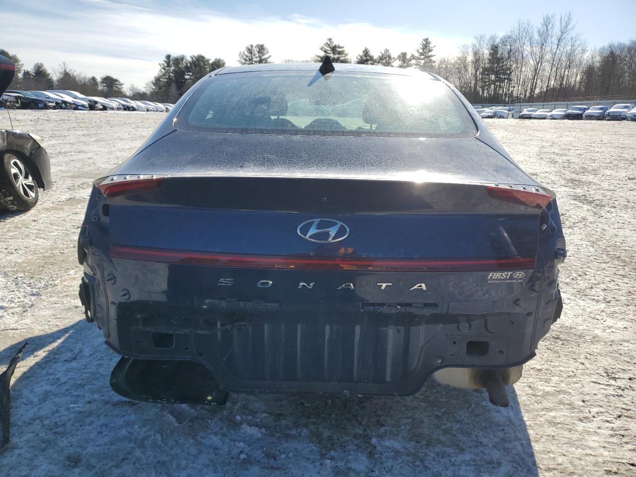 2021 Hyundai Sonata VIN 5NPEG4JA6MH123648 Copart auction photo, all over damage thumbnail 6