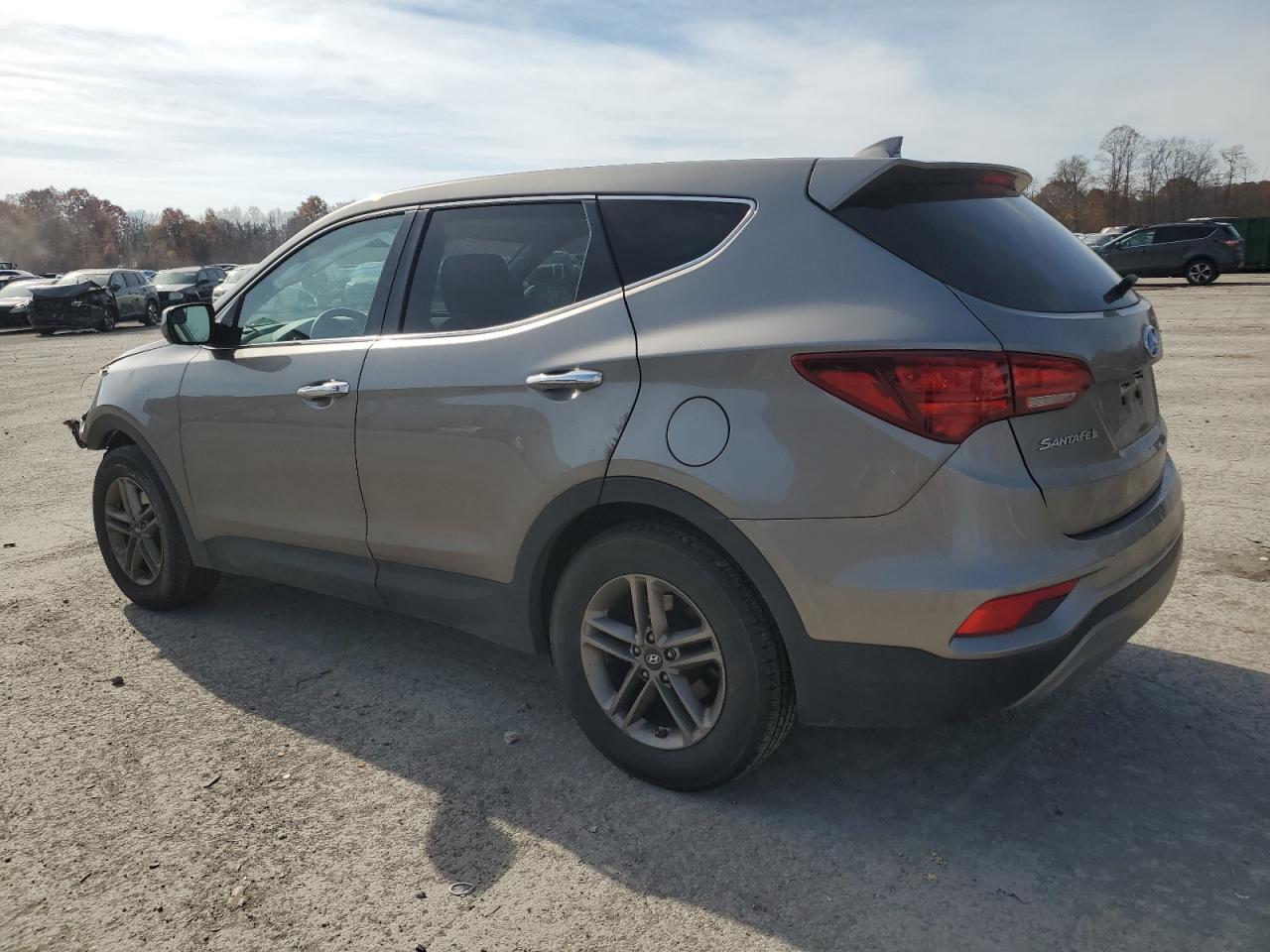 2017 Hyundai Santa Fe VIN 5NMZT3LB3HH019389 Copart auction photo, front end damage thumbnail 2