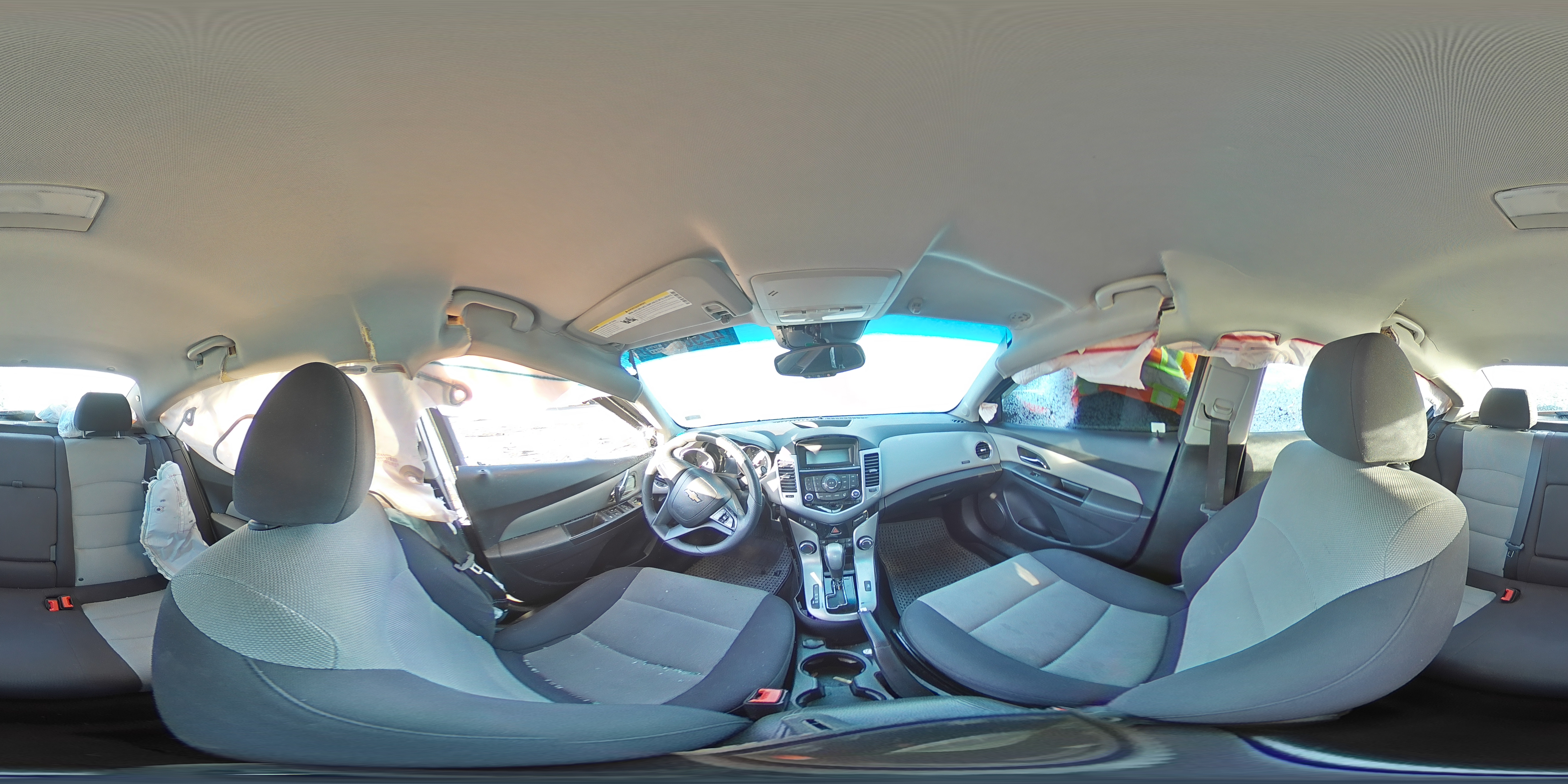 2013 Chevrolet Cruze VIN 1G1PA5SH0D7278933 Copart auction photo, front end / side damage thumbnail 12