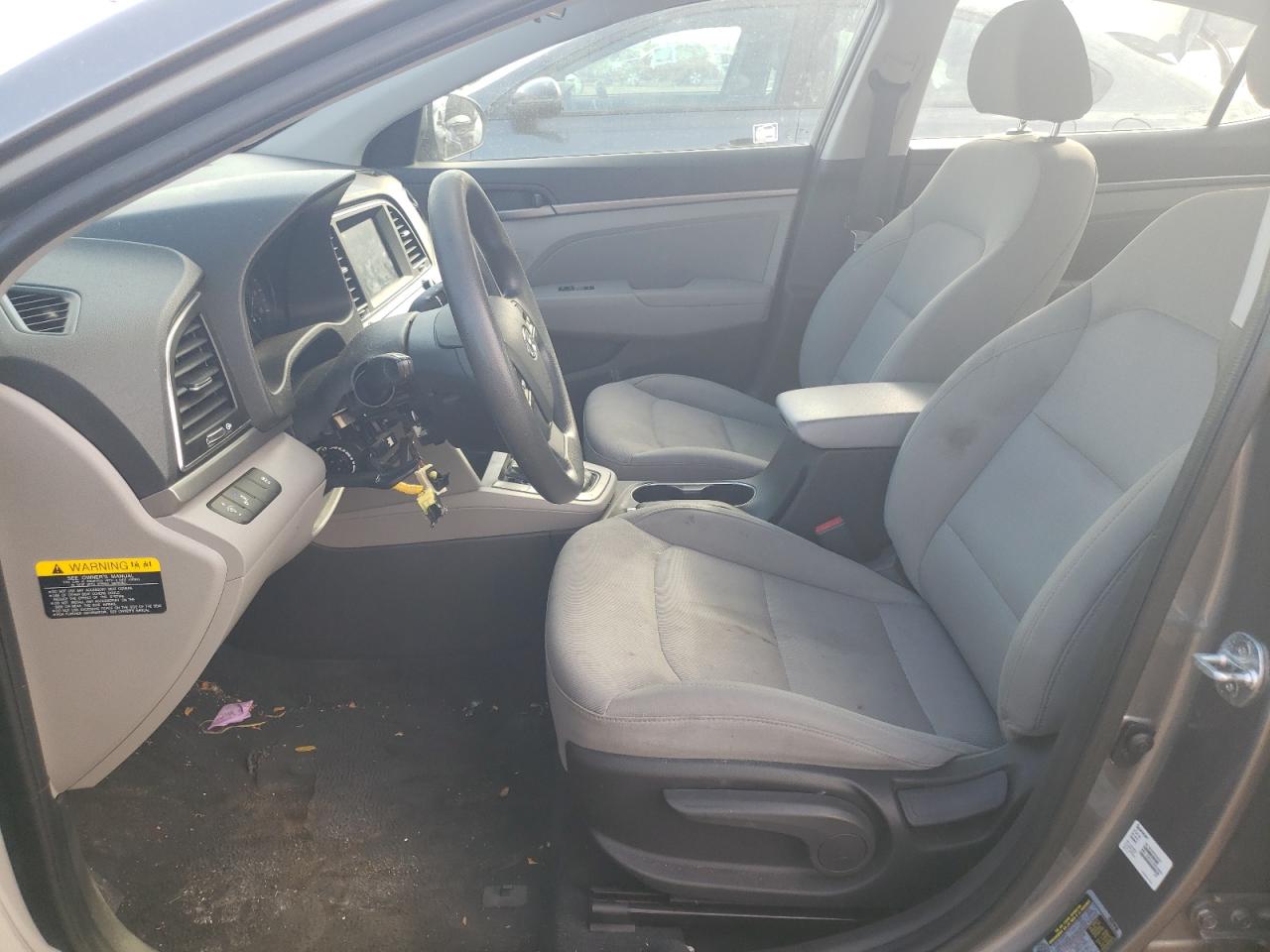 2018 Hyundai Elantra VIN 5NPD84LF3JH306891 Copart auction photo, vandalism / front end damage thumbnail 7