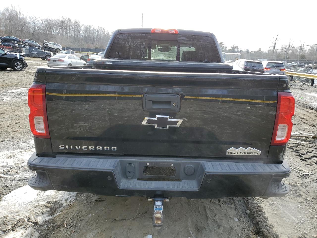 2016 Chevrolet Silverado VIN 3GCUKTEC0GG153757 Copart auction photo, undercarriage damage thumbnail 6