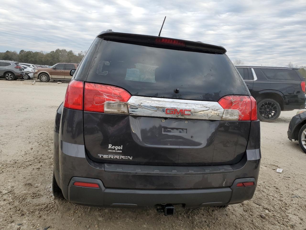 2013 GMC Terrain VIN 2GKALSEK7D6389433 Copart auction photo, front end / side damage thumbnail 6