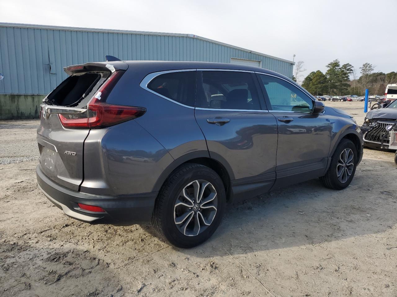 2022 Honda CR-V VIN 2HKRW2H58NH621353 Copart auction photo, rear end / minor dent/scratches damage thumbnail 3