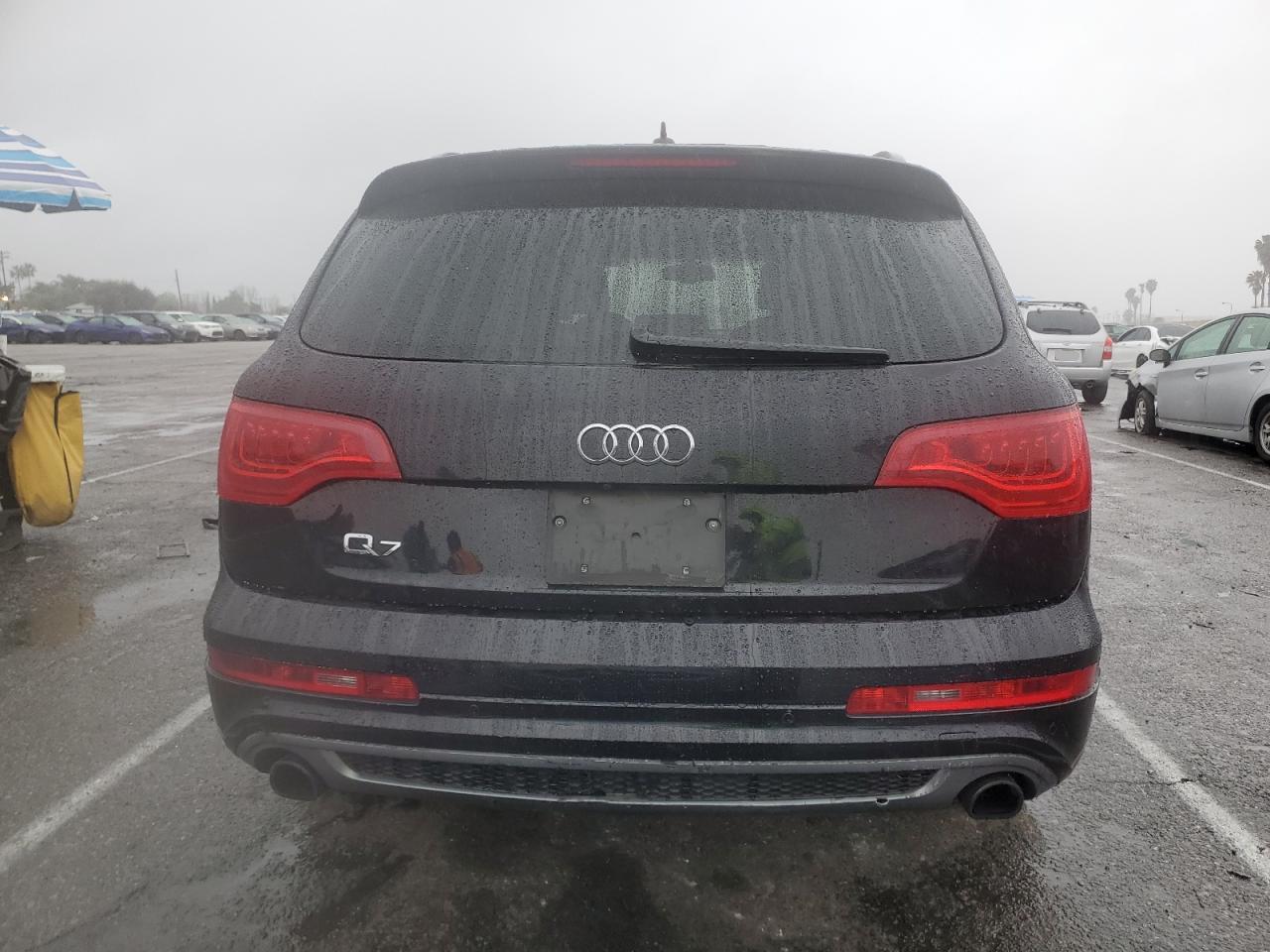 2013 Audi Q7 VIN WA1DGAFE2DD008616 Copart auction photo, all over damage thumbnail 6