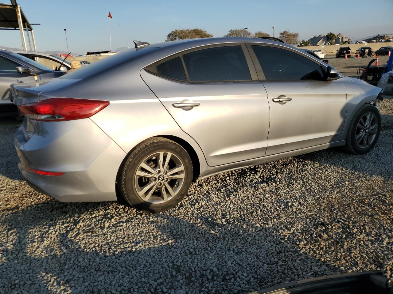 2017 Hyundai Elantra VIN 5NPD84LF1HH089433 Copart auction photo, front end damage thumbnail 3