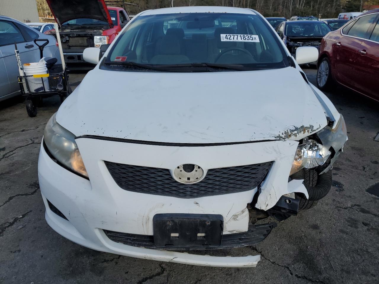 2010 Toyota Corolla VIN 1NXBU4EE8AZ362642 Copart auction photo, front end / minor dent/scratches damage thumbnail 5