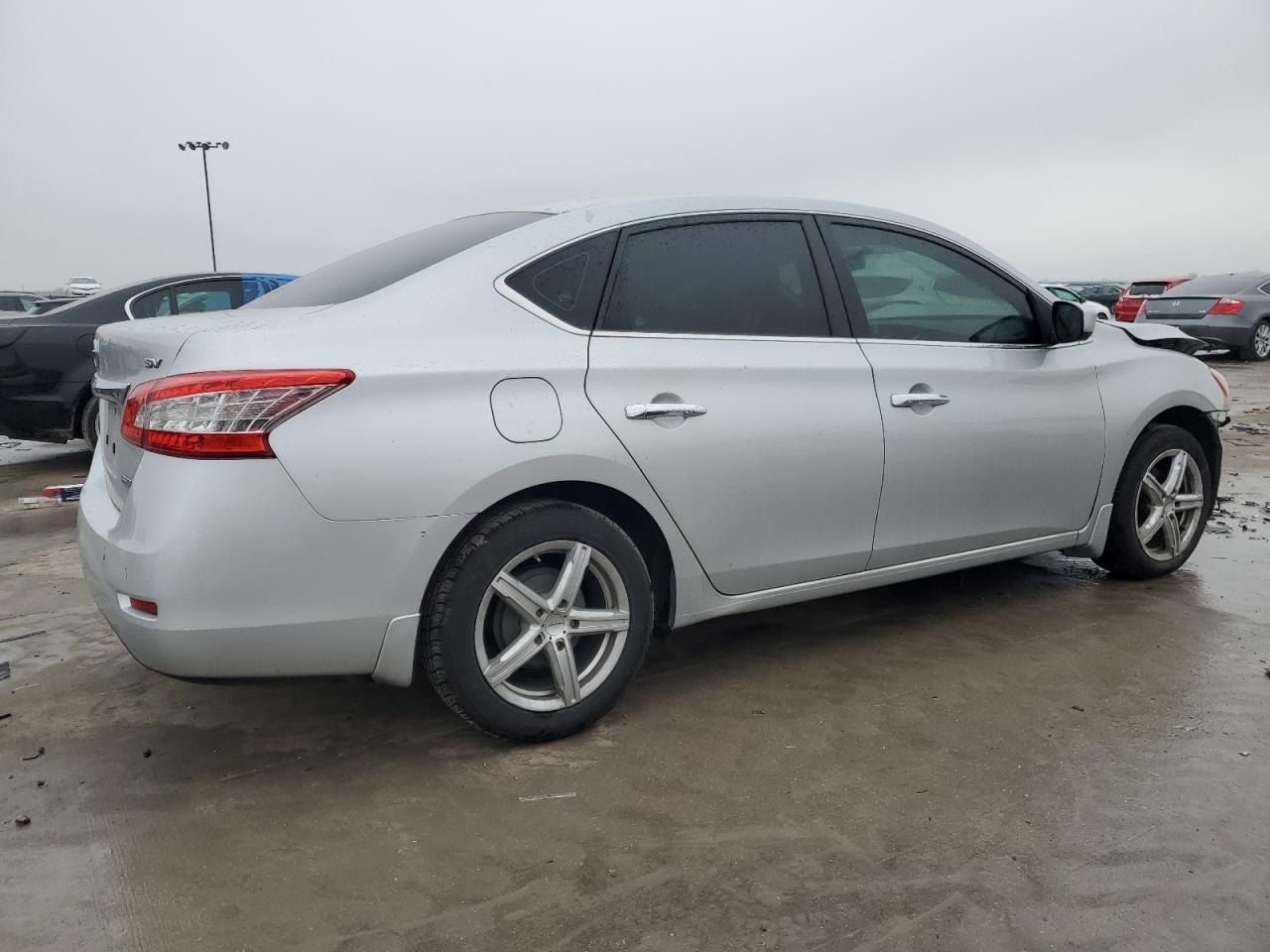 2014 Nissan Sentra VIN 3N1AB7AP6EY295477 Copart auction photo, front end damage thumbnail 3