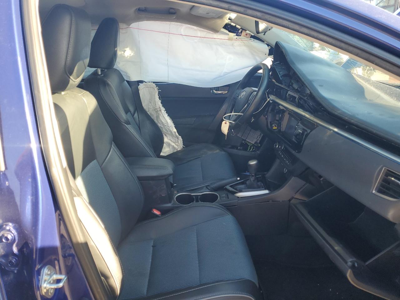 2015 Toyota Corolla VIN 2T1BURHE1FC313932 Copart auction photo, front end damage thumbnail 7