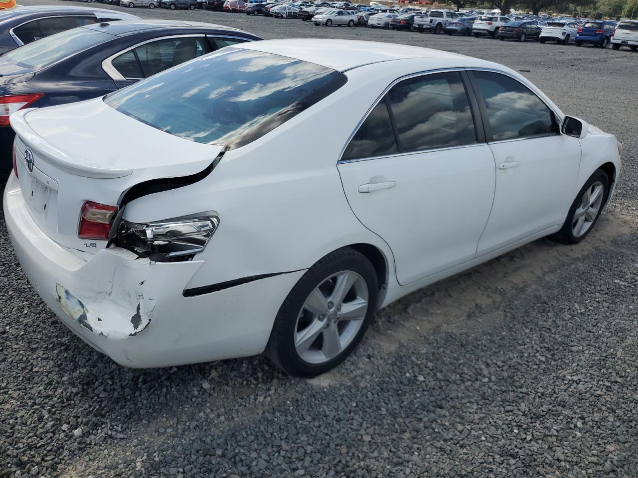 2007 Toyota Camry VIN 4T1BE46K87U586309 Copart auction photo, rear end damage thumbnail 3