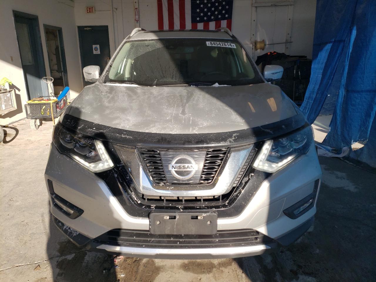 2017 Nissan Rogue VIN 5N1AT2MVXHC745907 Copart auction photo, rear end / side damage thumbnail 5