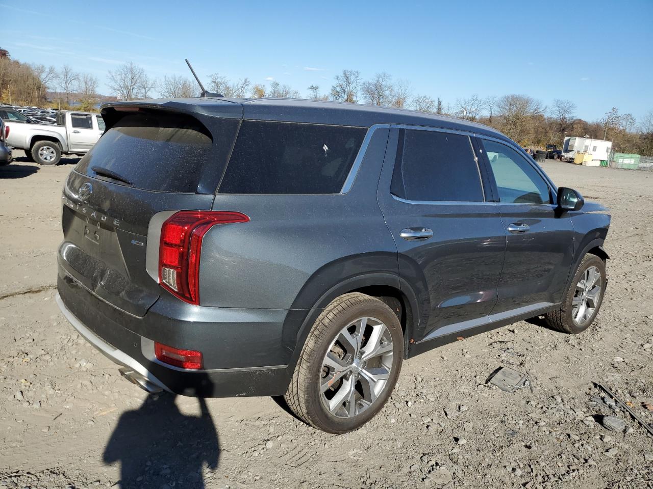 2022 Hyundai Palisade VIN KM8R3DHE8NU453297 Copart auction photo, front end / minor dent/scratches damage thumbnail 3