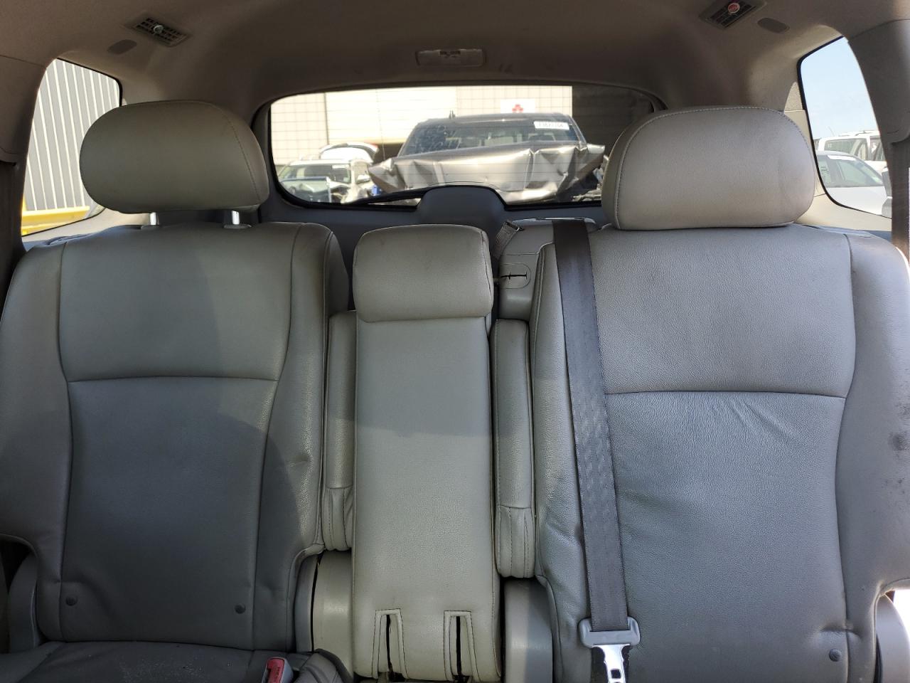 2010 Toyota Highlander VIN 5TDZA3EH6AS003665 Copart auction photo, rear end damage thumbnail 10
