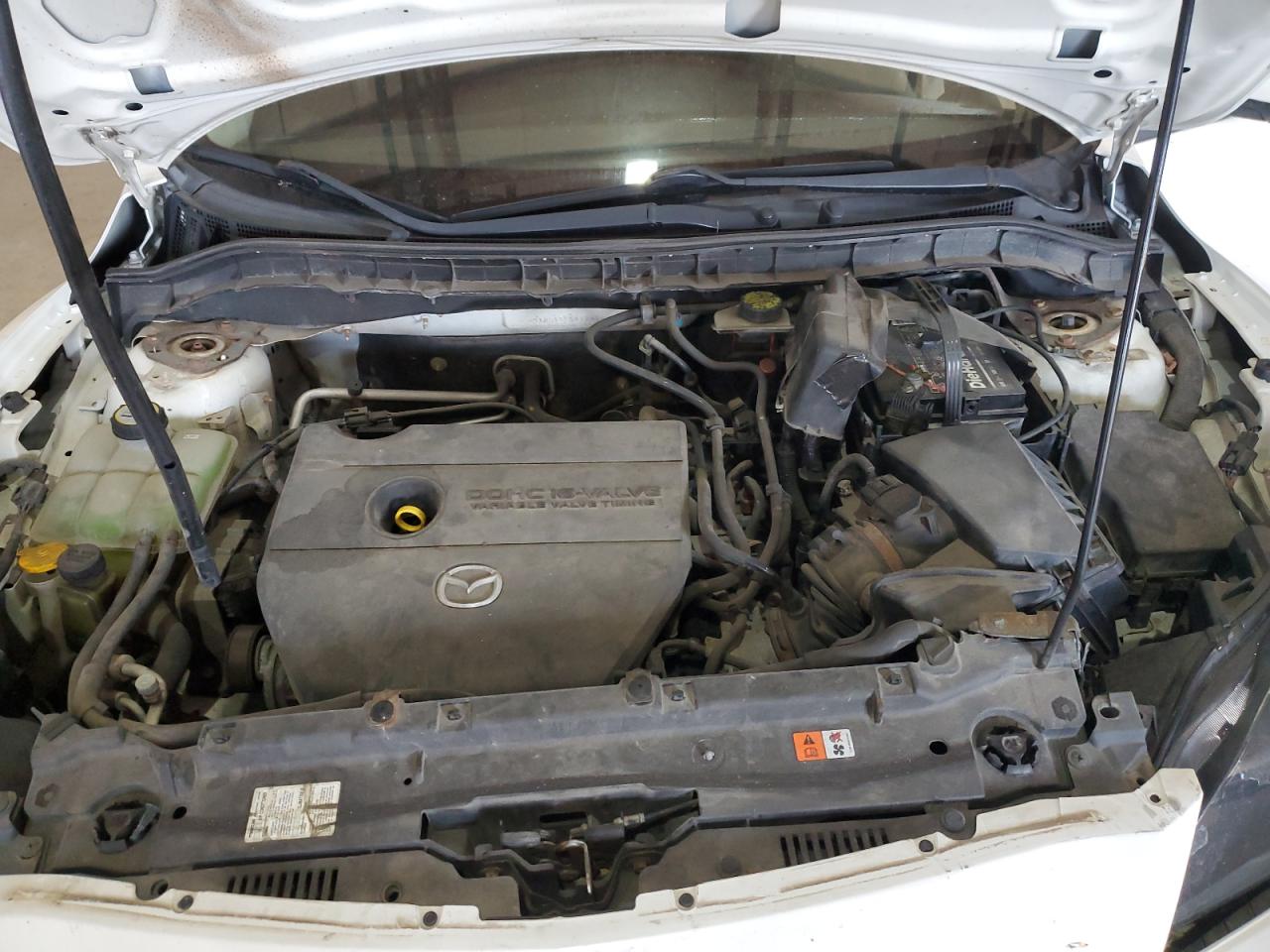 2010 Mazda 3 VIN JM1BL1SF5A1243922 Copart auction photo, front end / rear end damage thumbnail 11