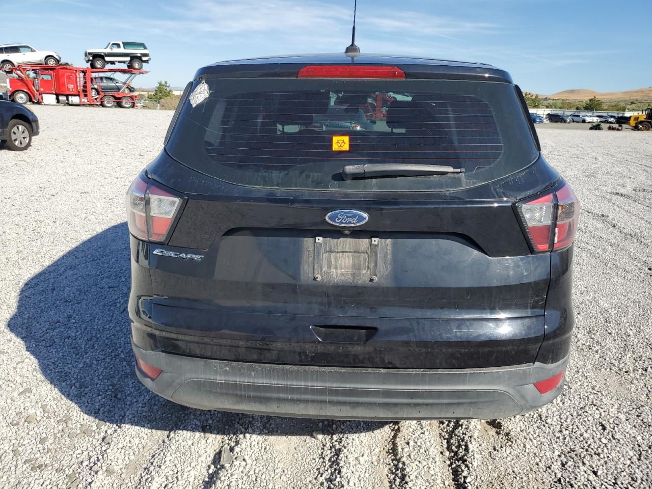 2017 Ford Escape VIN 1FMCU0F79HUE74258 Copart auction photo, all over damage thumbnail 6