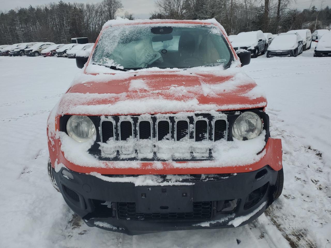 2015 Jeep Renegade VIN ZACCJBAH6FPC40540 Copart auction photo, front end / side damage thumbnail 5