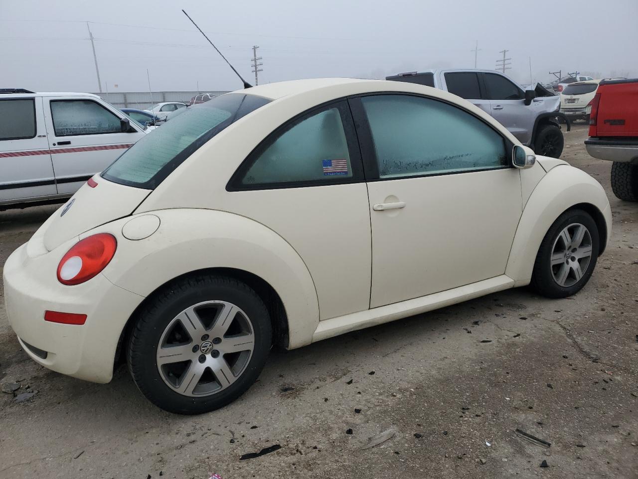 2006 Volkswagen Beetle VIN 3VWRW31C36M415168 Copart auction photo, undercarriage damage thumbnail 3