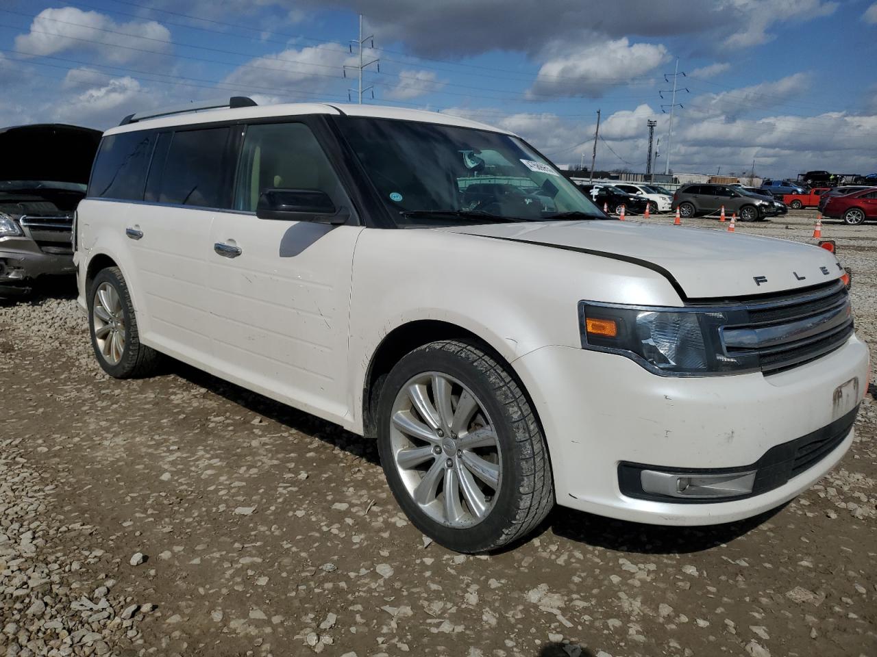 2015 Ford Flex VIN 2FMGK5C81FBA22941 Copart auction photo, rear end damage thumbnail 4