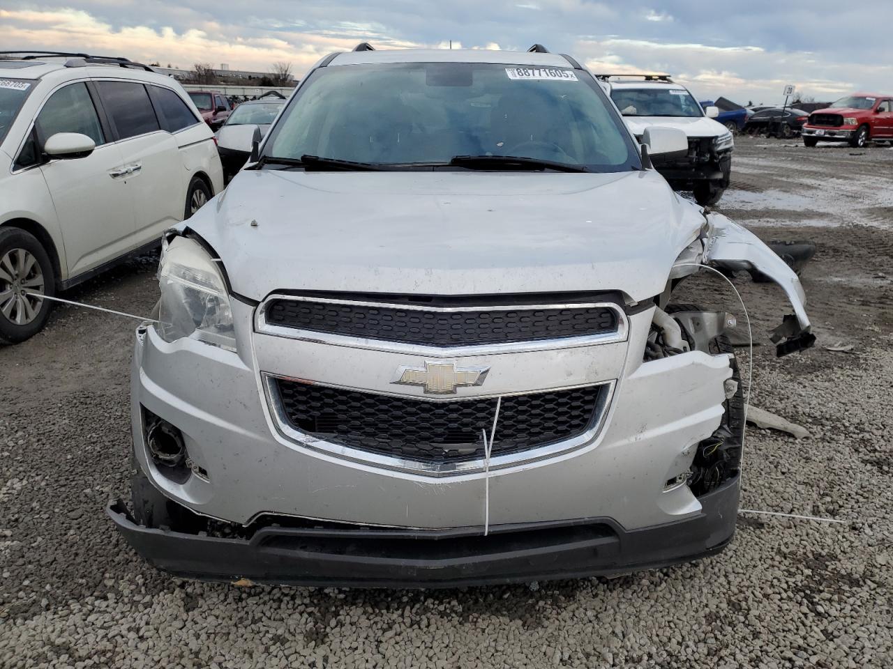 2014 Chevrolet Equinox VIN 2GNALCEK8E6105219 Copart auction photo, front end damage thumbnail 5