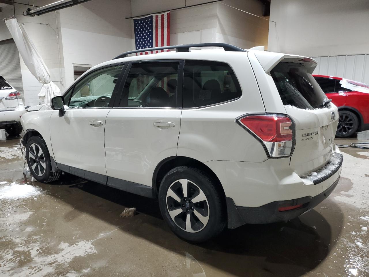 2017 Subaru Forester VIN JF2SJARC2HH531918 Copart auction photo, front end damage thumbnail 2