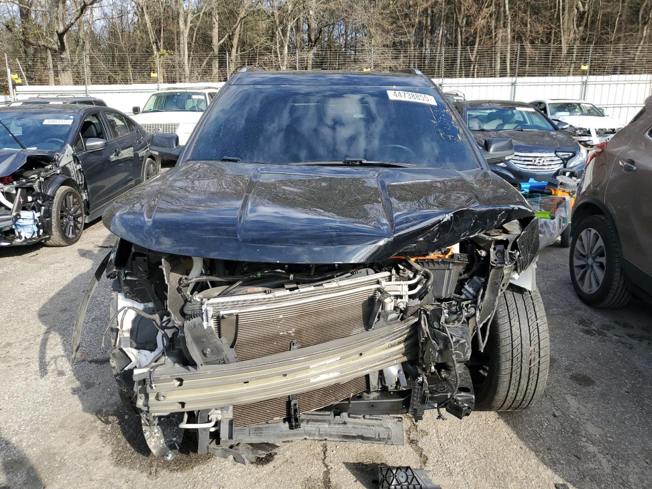2018 Ford Explorer VIN 1FM5K7F81JGB11649 Copart auction photo, front end damage thumbnail 5