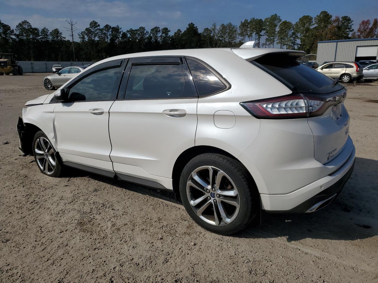 2015 Ford Edge VIN 2FMTK4APXFBB69567 Copart auction photo, front end damage thumbnail 2