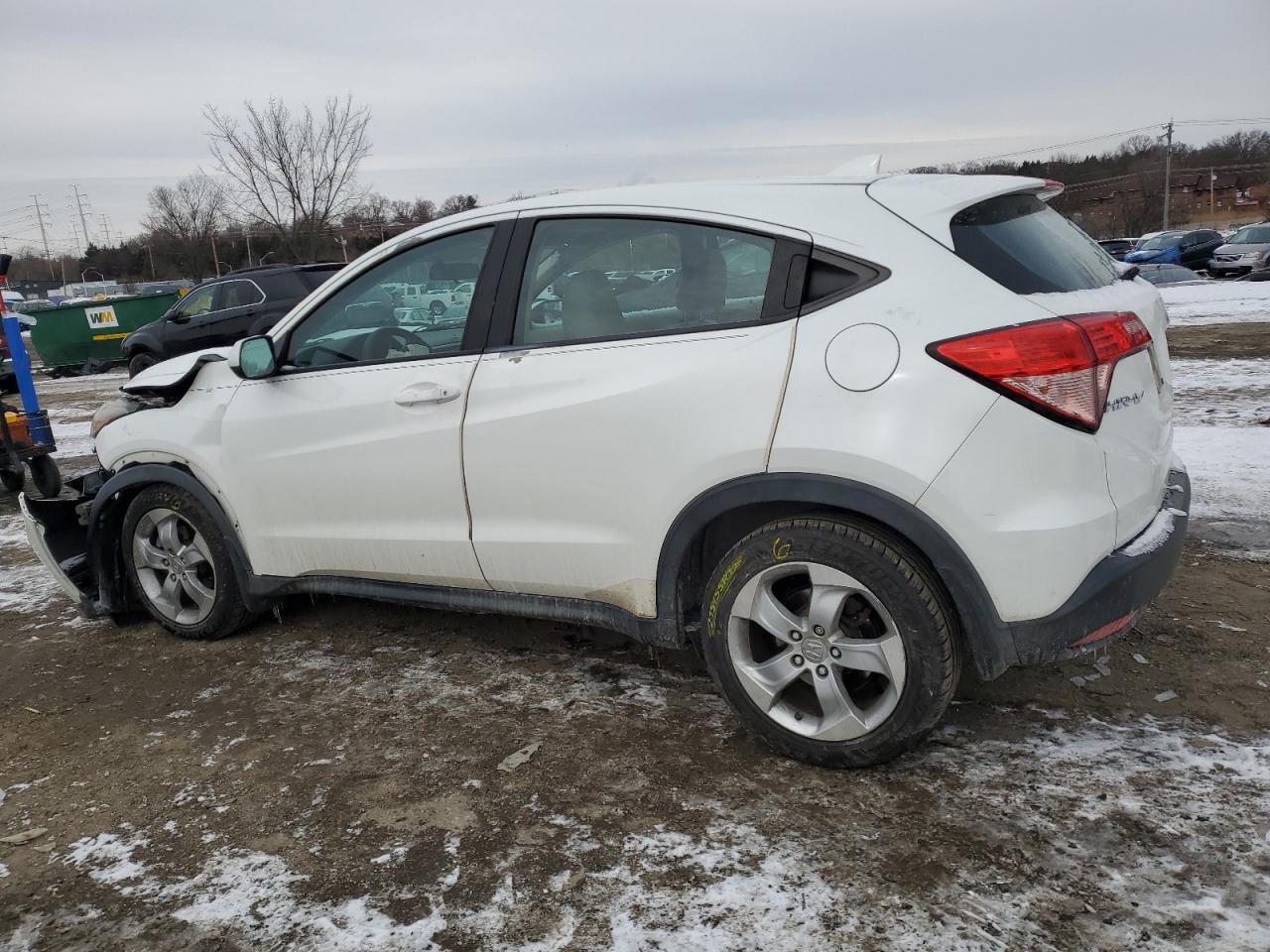 2016 Honda HR-V VIN 3CZRU6H3XGM710392 Copart auction photo, front end damage thumbnail 2
