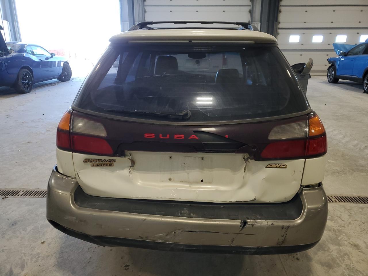 2002 Subaru Legacy VIN 4S3BH686X27600080 Copart auction photo, front end / rear end damage thumbnail 6