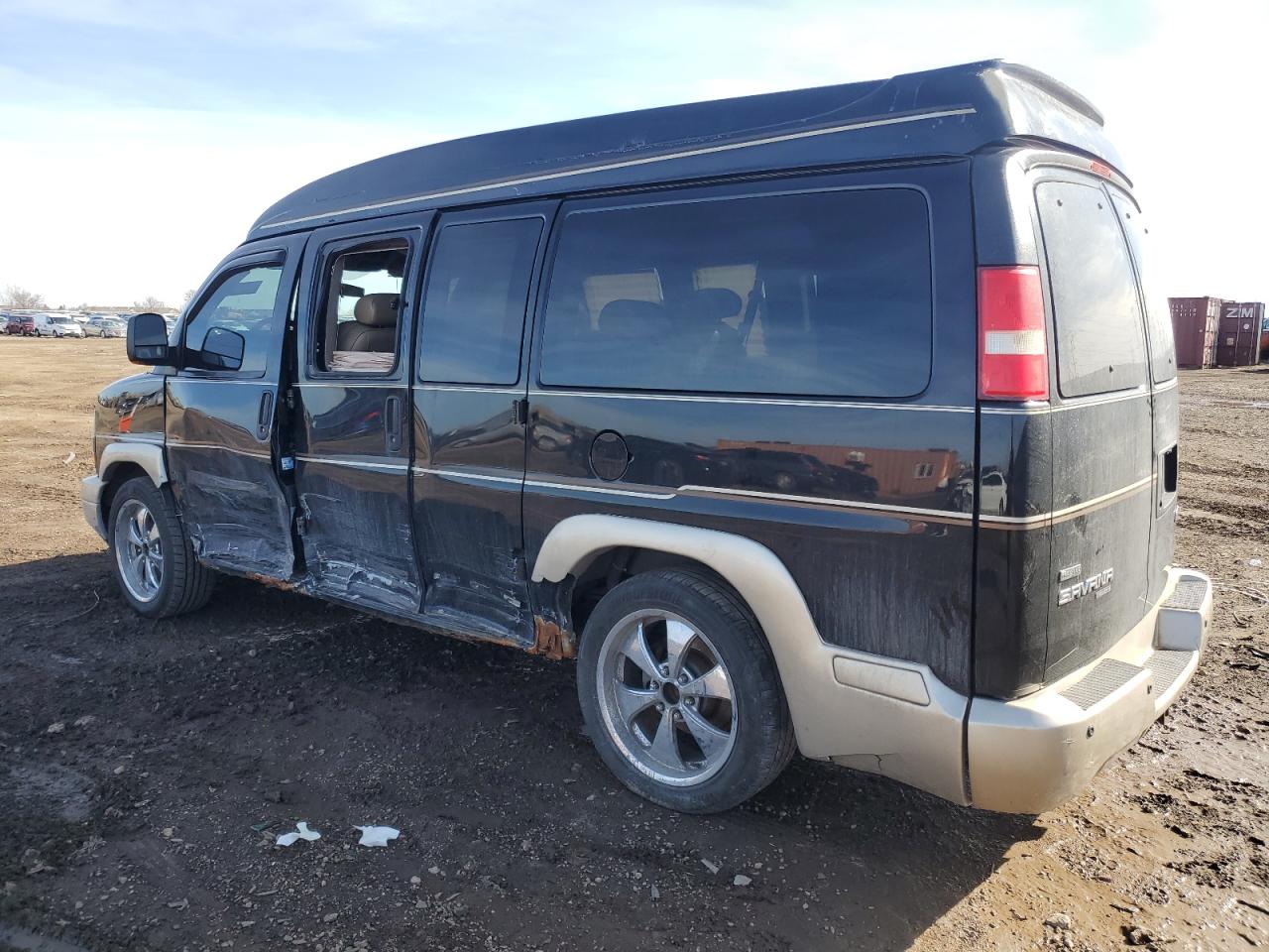 2011 GMC Savana VIN 1GDS7DC48B1172487 Copart auction photo, side damage thumbnail 2