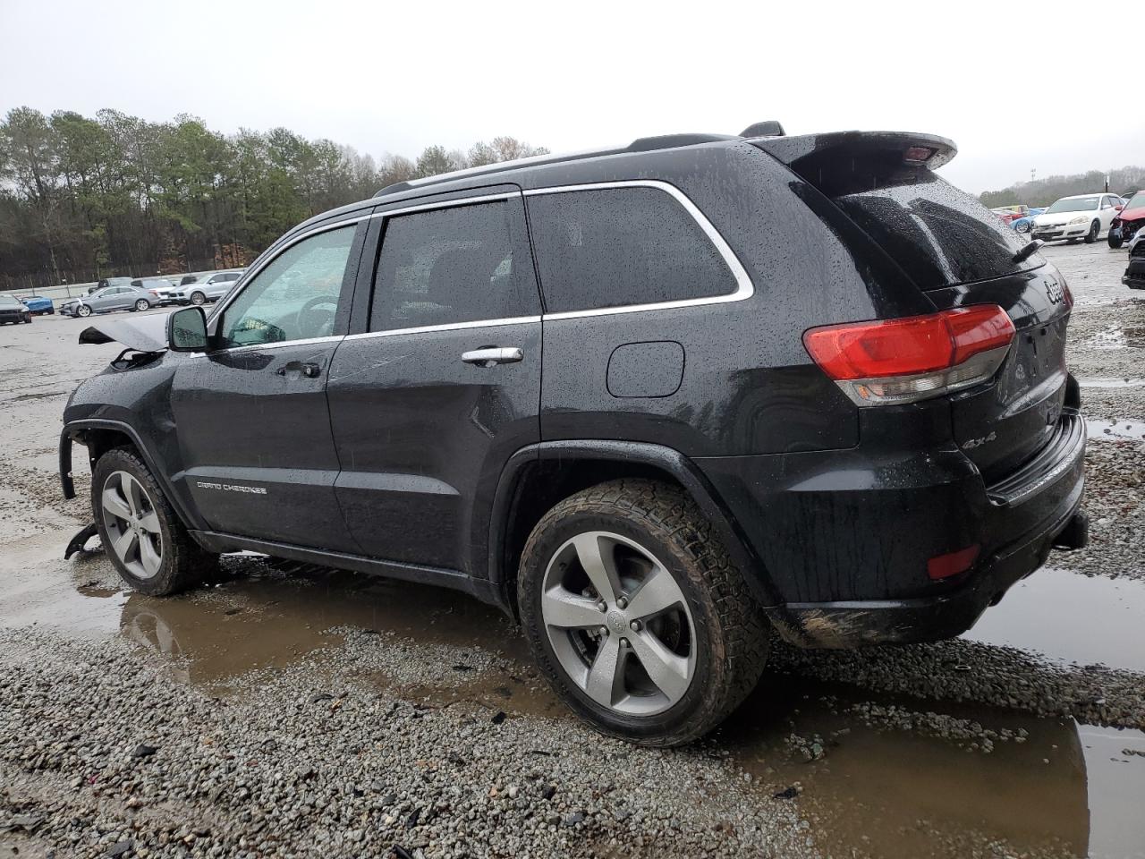 2014 Jeep Grand Cherokee VIN 1C4RJFCT0EC105978 Copart auction photo, front end damage thumbnail 2