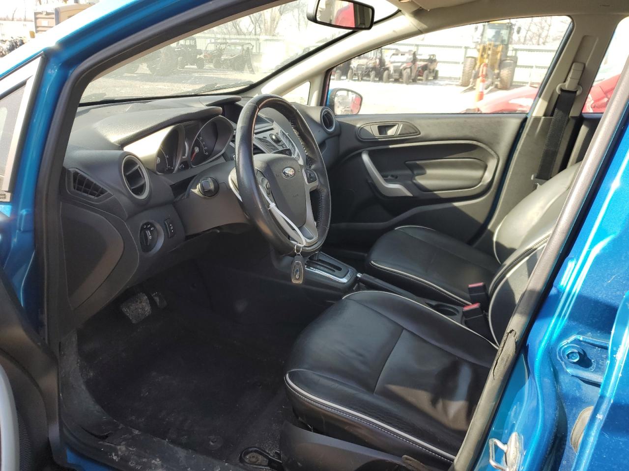 2013 Ford Fiesta VIN 3FADP4CJXDM119045 Copart auction photo, front end damage thumbnail 7