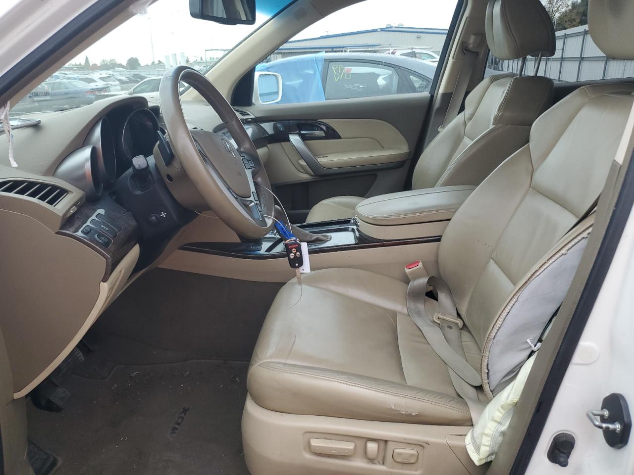 2013 Acura MDX VIN 2HNYD2H27DH514402 Copart auction photo, minor dent/scratches damage thumbnail 7