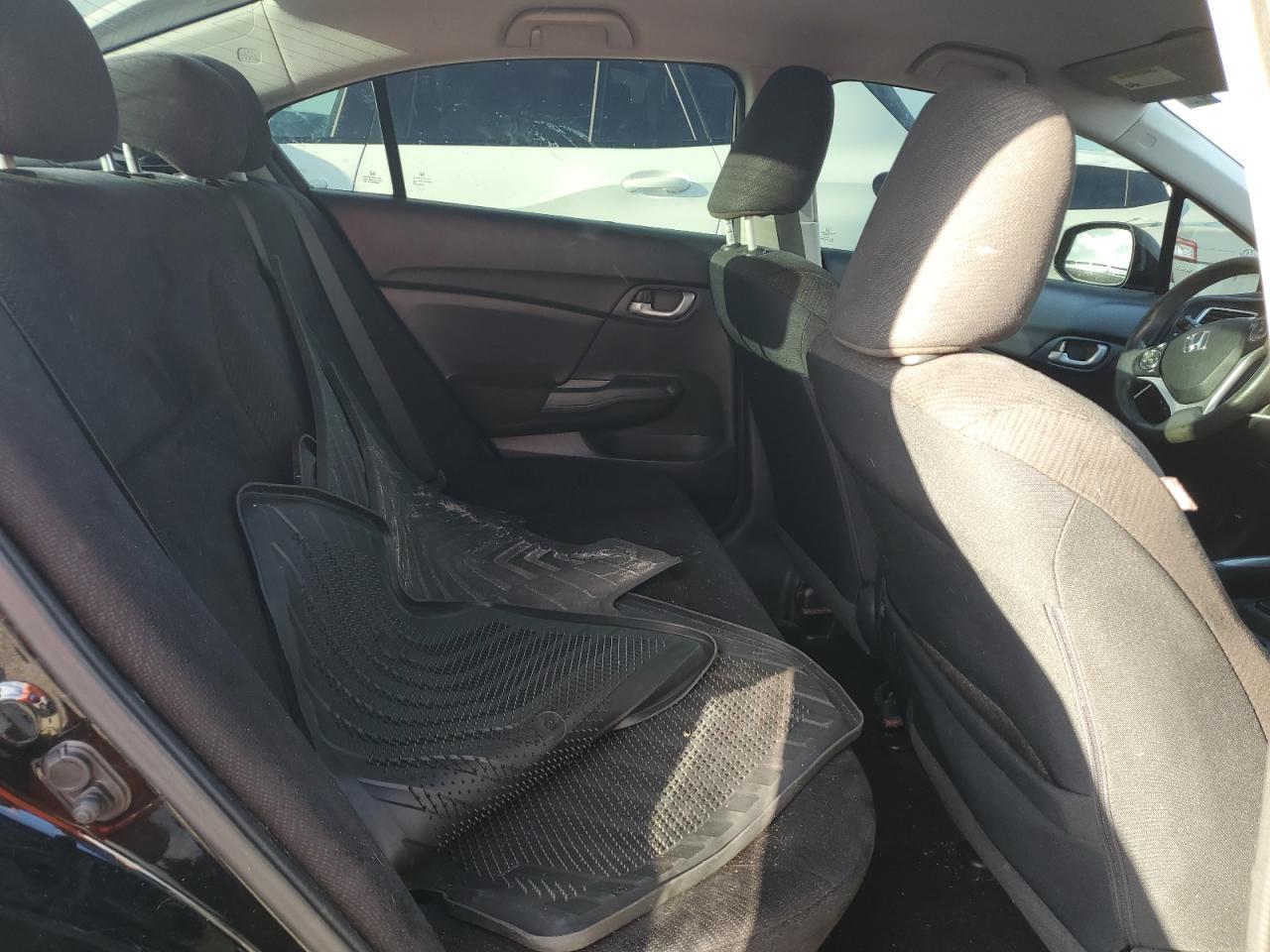 2013 Honda Civic VIN 19XFB2F54DE248008 Copart auction photo, water/flood damage thumbnail 10