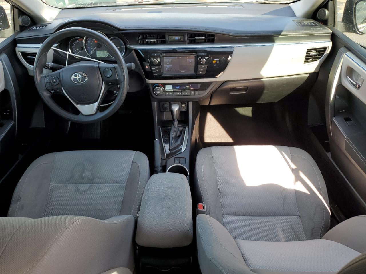 2016 Toyota Corolla VIN 2T1BURHE5GC687901 Copart auction photo, rear end / hail damage thumbnail 8