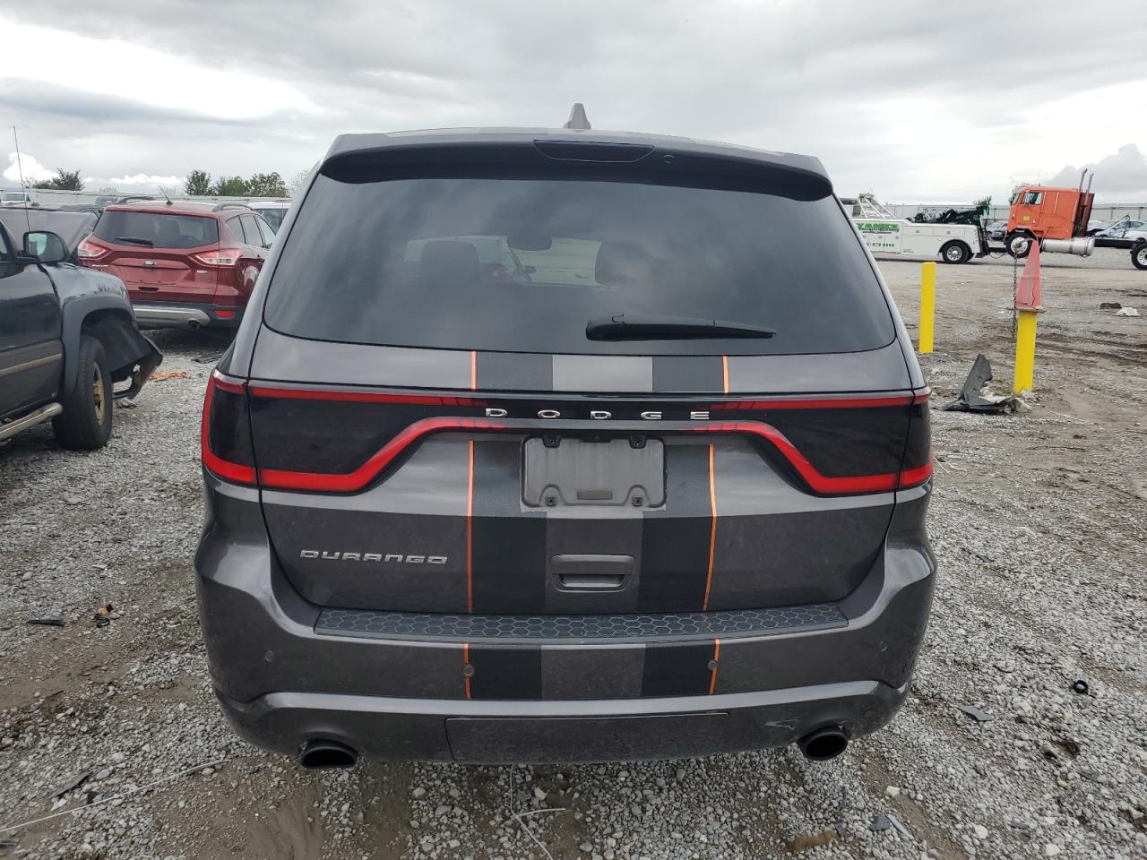 2020 Dodge Durango VIN 1C4RDHDGXLC114303 Copart auction photo, front end damage thumbnail 6