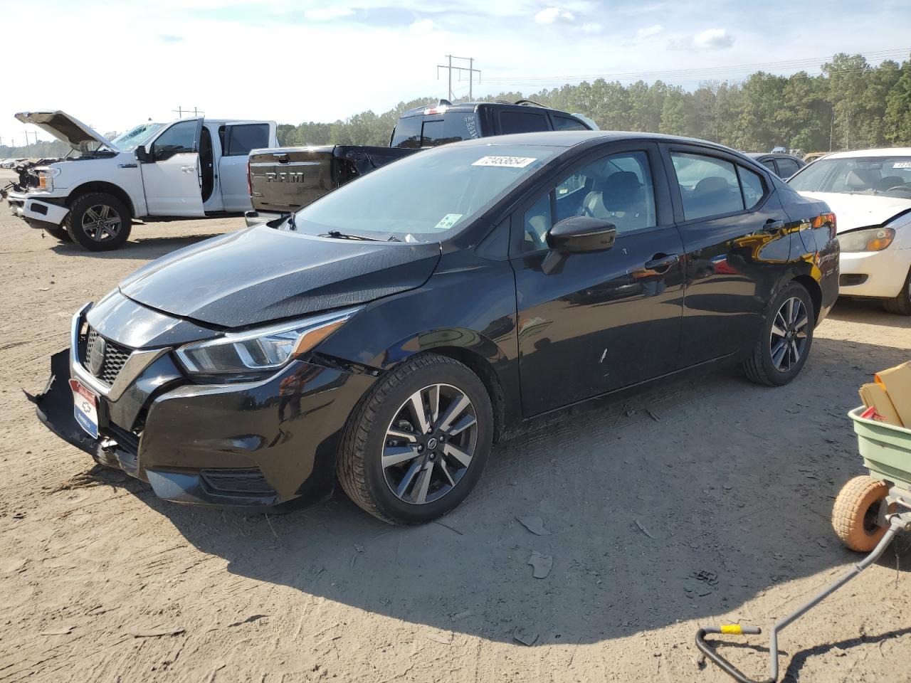 2021 Nissan Versa VIN 3N1CN8EV1ML872040