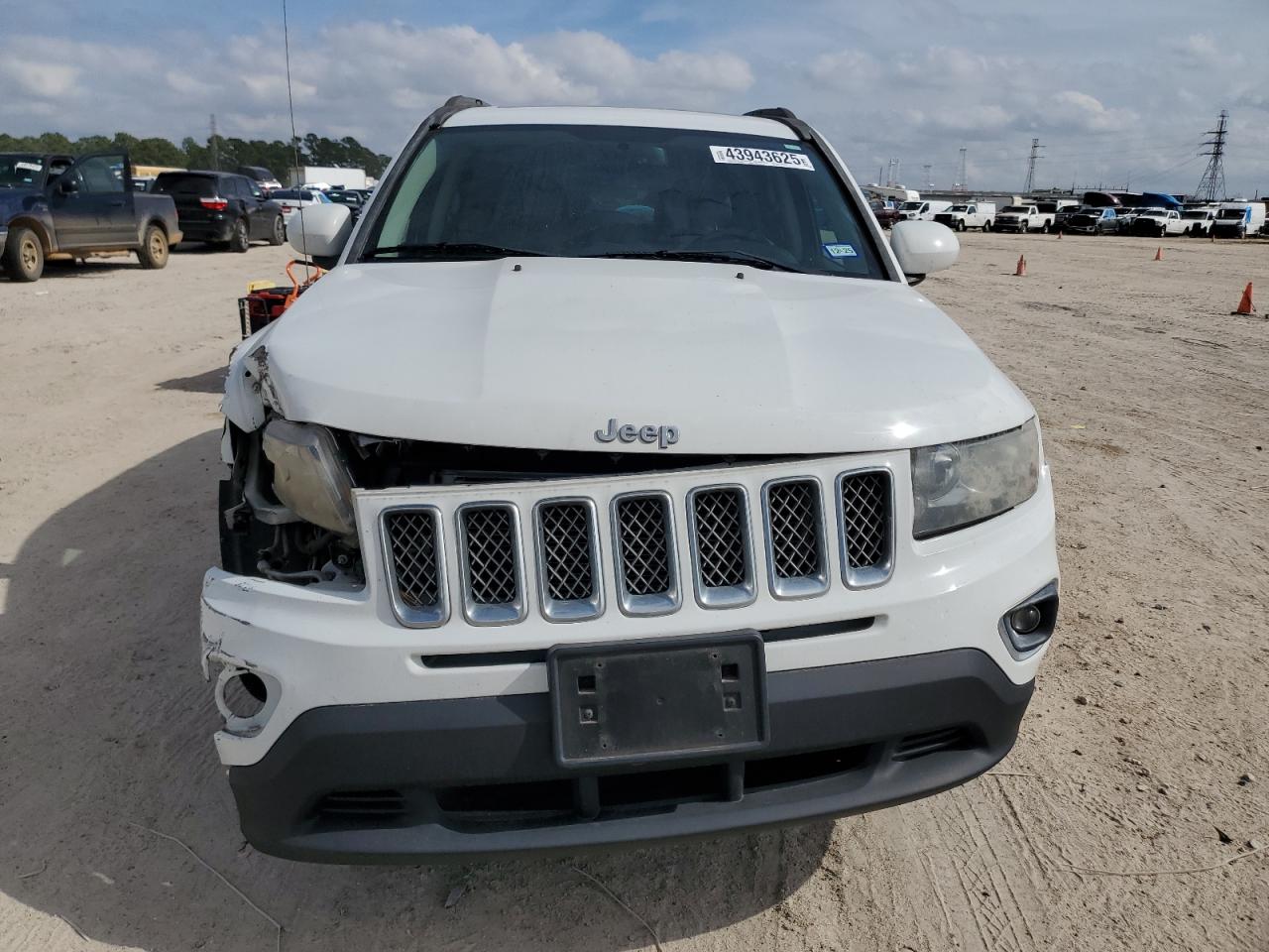 2014 Jeep Compass VIN 1C4NJCEA5ED853161 Copart auction photo, front end damage thumbnail 5