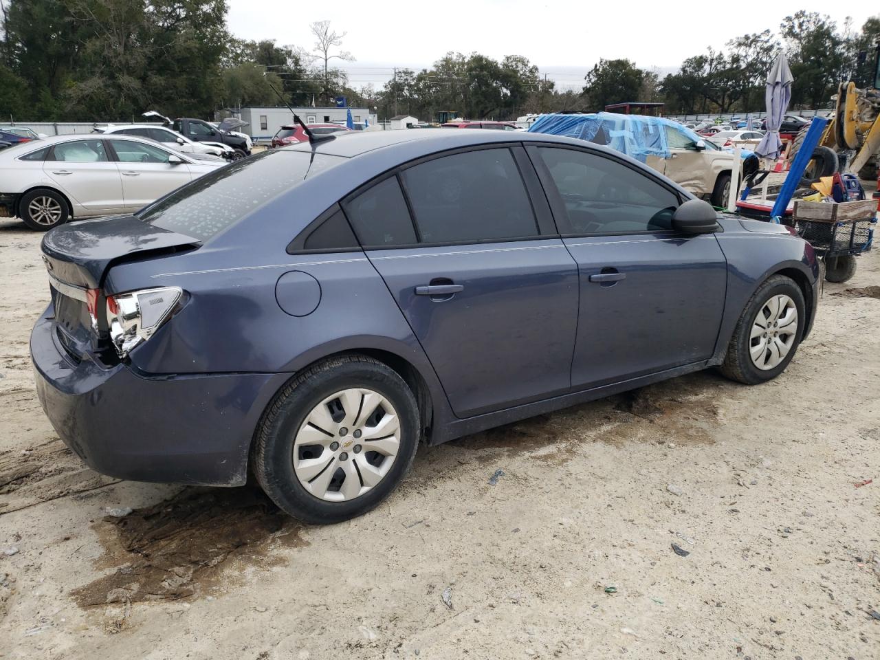 2014 Chevrolet Cruze VIN 1G1PA5SH5E7194690 Copart auction photo, rear end / front end damage thumbnail 3