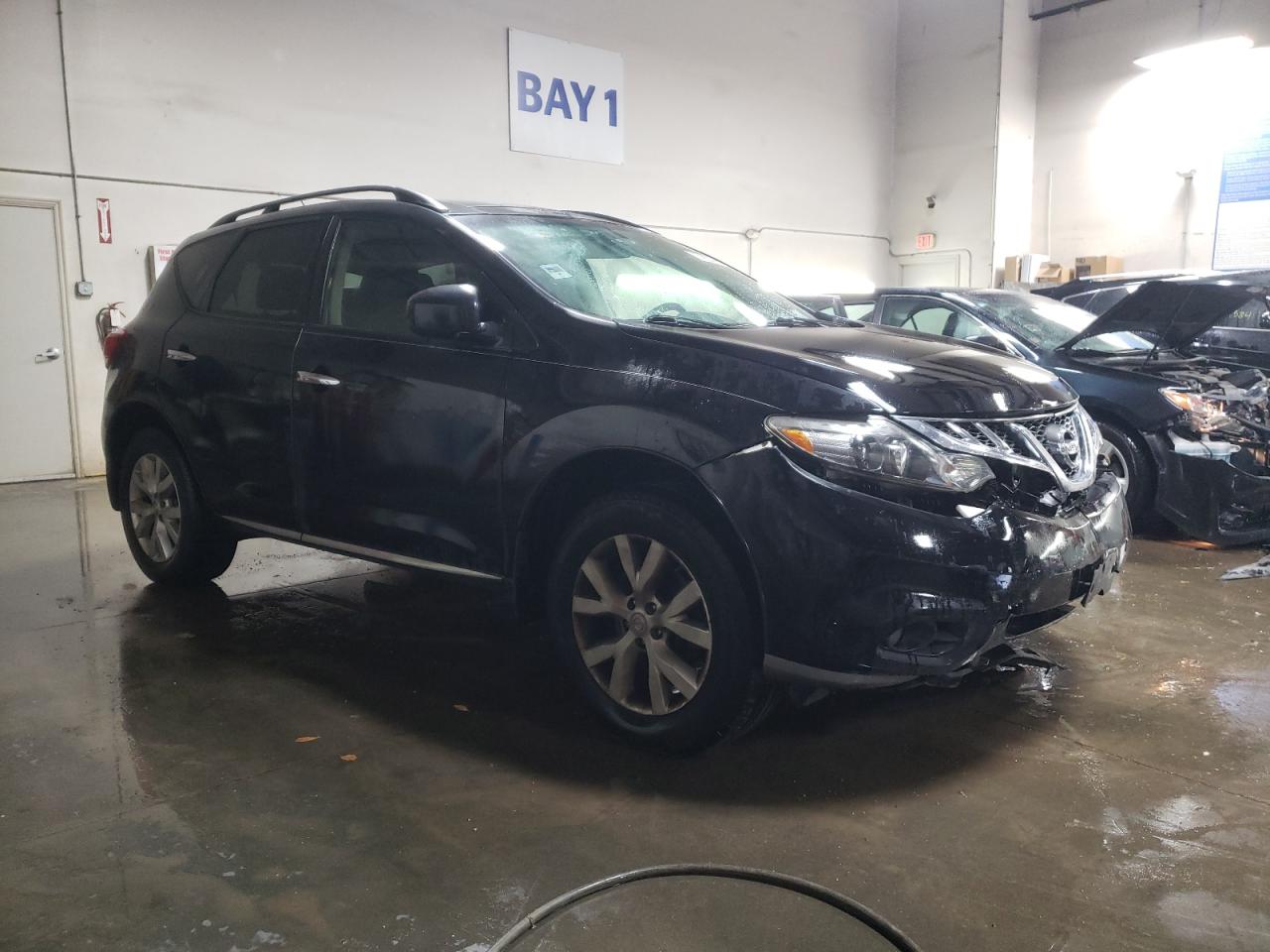 2012 Nissan Murano VIN JN8AZ1MWXCW203370 Copart auction photo, front end damage thumbnail 4