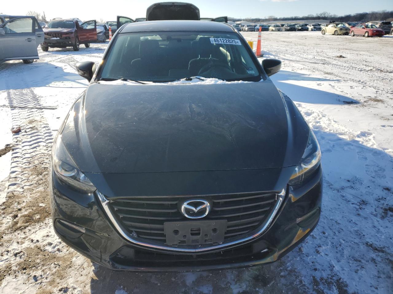 2017 Mazda 3 VIN 3MZBN1U78HM137880 Copart auction photo, rear end / mechanical damage thumbnail 5