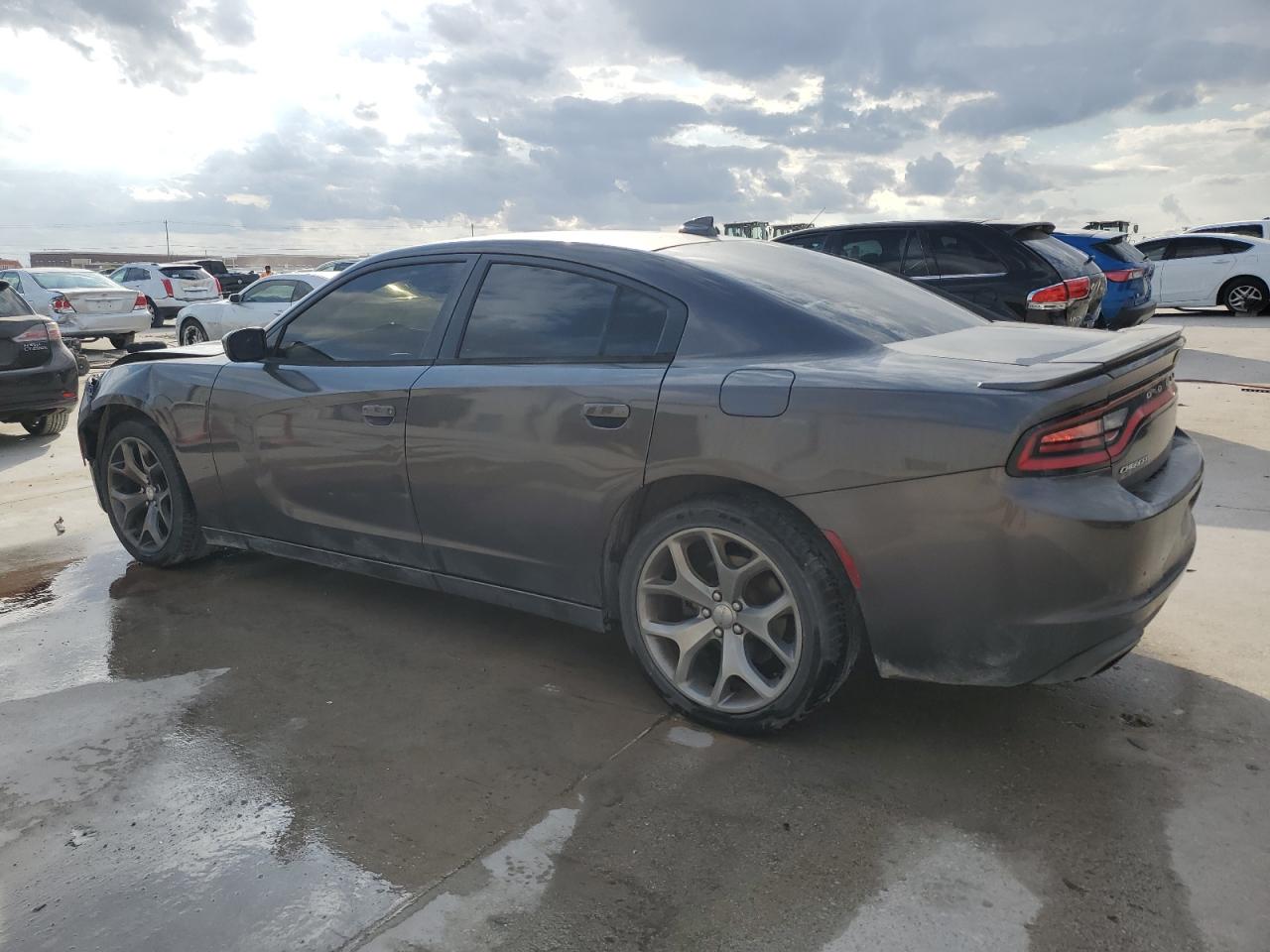 2015 Dodge Charger VIN 2C3CDXHG6FH902060 Copart auction photo, front end / minor dent/scratches damage thumbnail 2