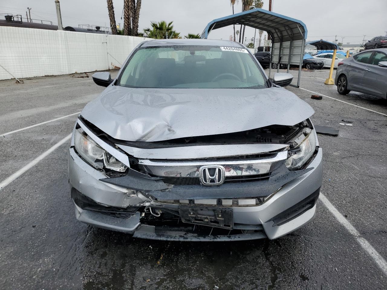2018 Honda Civic VIN 2HGFC2F53JH501561 Copart auction photo, front end / minor dent/scratches damage thumbnail 5