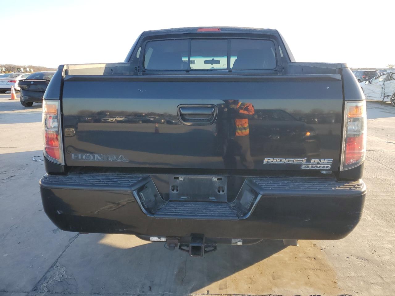 2006 Honda Ridgeline VIN 2HJYK16406H571260 Copart auction photo, side damage thumbnail 6