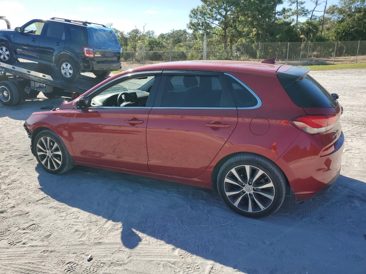 2019 Hyundai Elantra VIN KMHH35LE8KU095008 Copart auction photo, front end damage thumbnail 2
