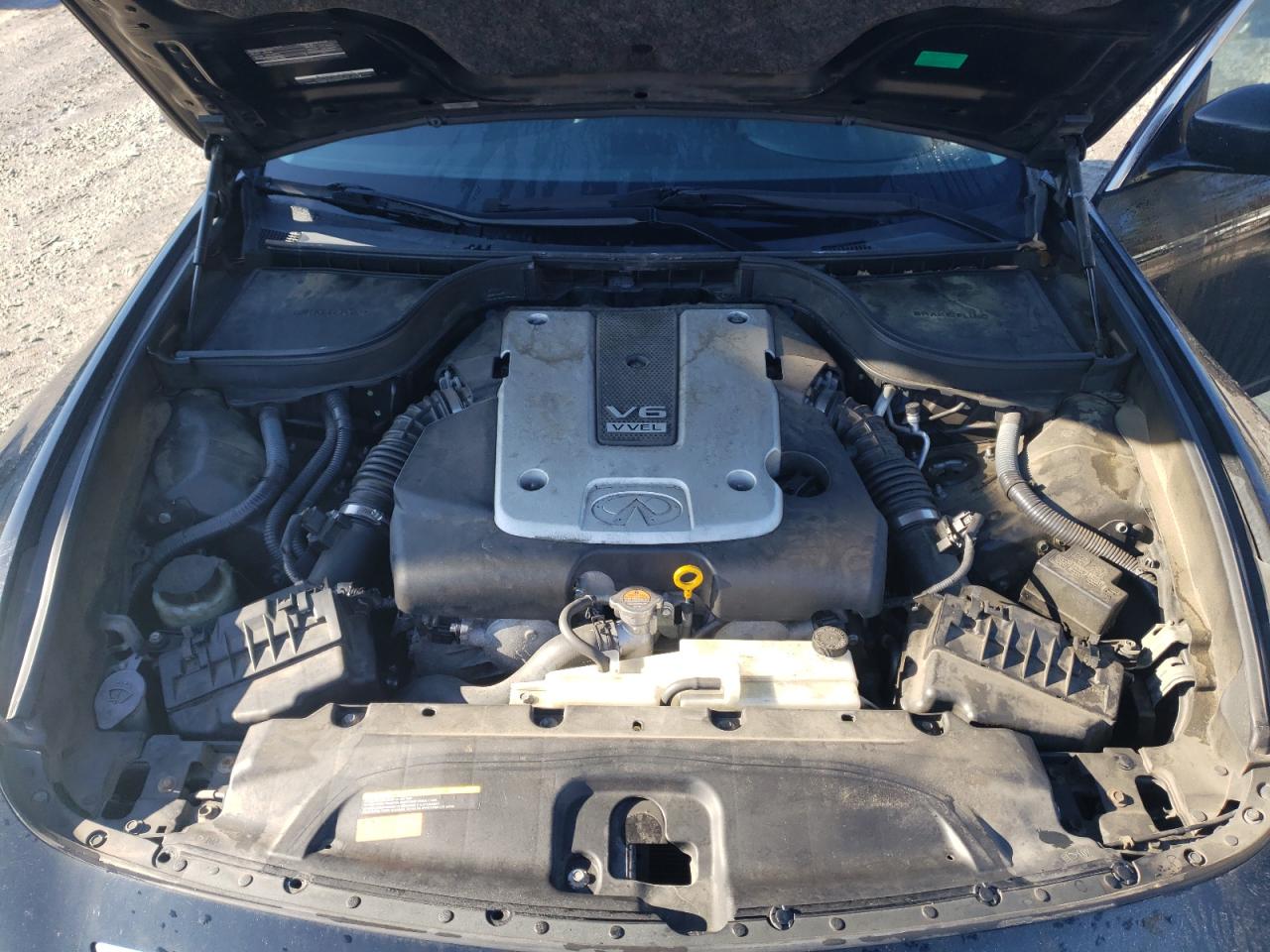 2012 Infiniti G VIN JN1CV6AR3CM674724 Copart auction photo, rear end / side damage thumbnail 12