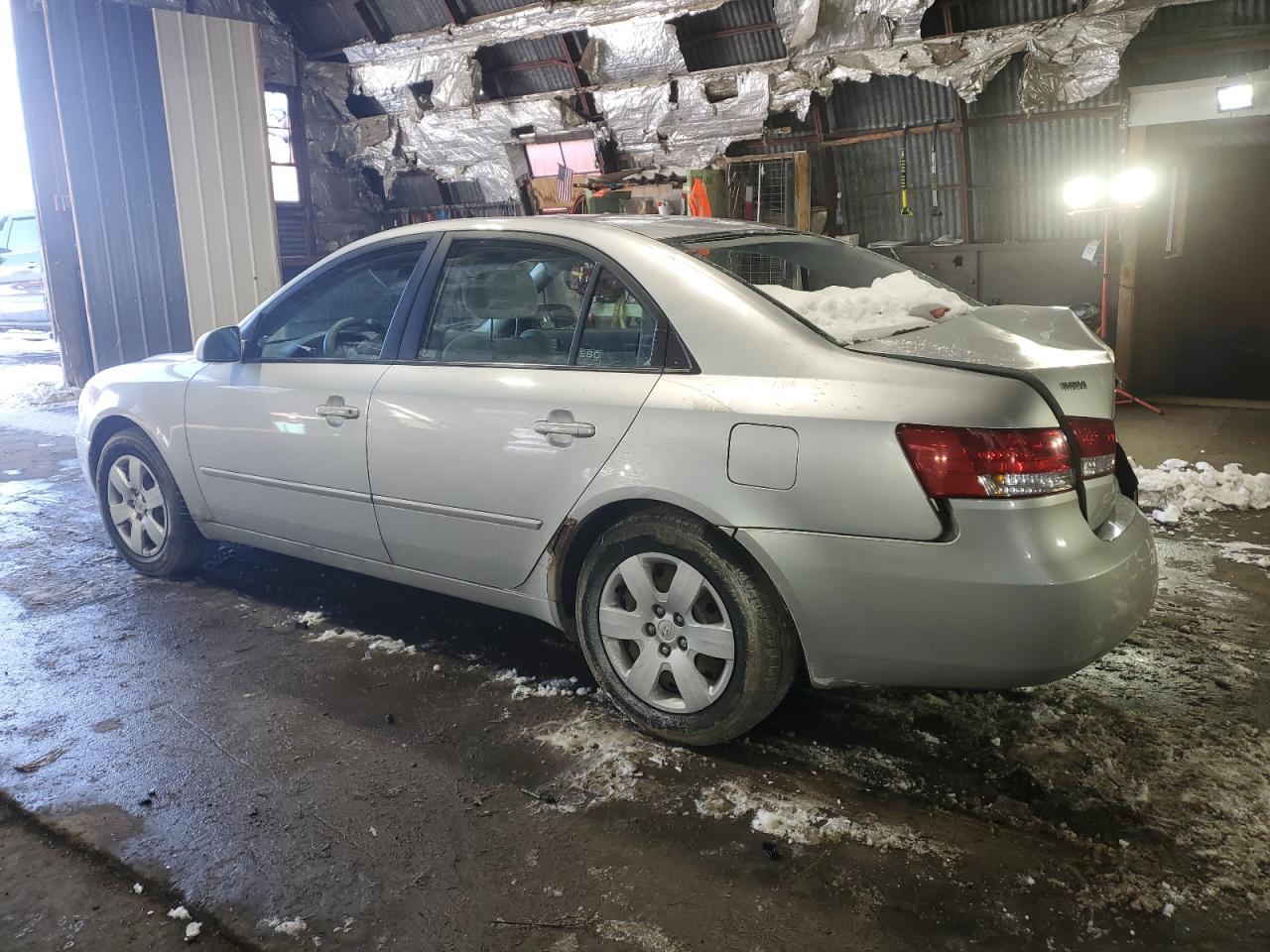2007 Hyundai Sonata VIN 5NPET46CX7H195530 Copart auction photo, rear end / mechanical damage thumbnail 2