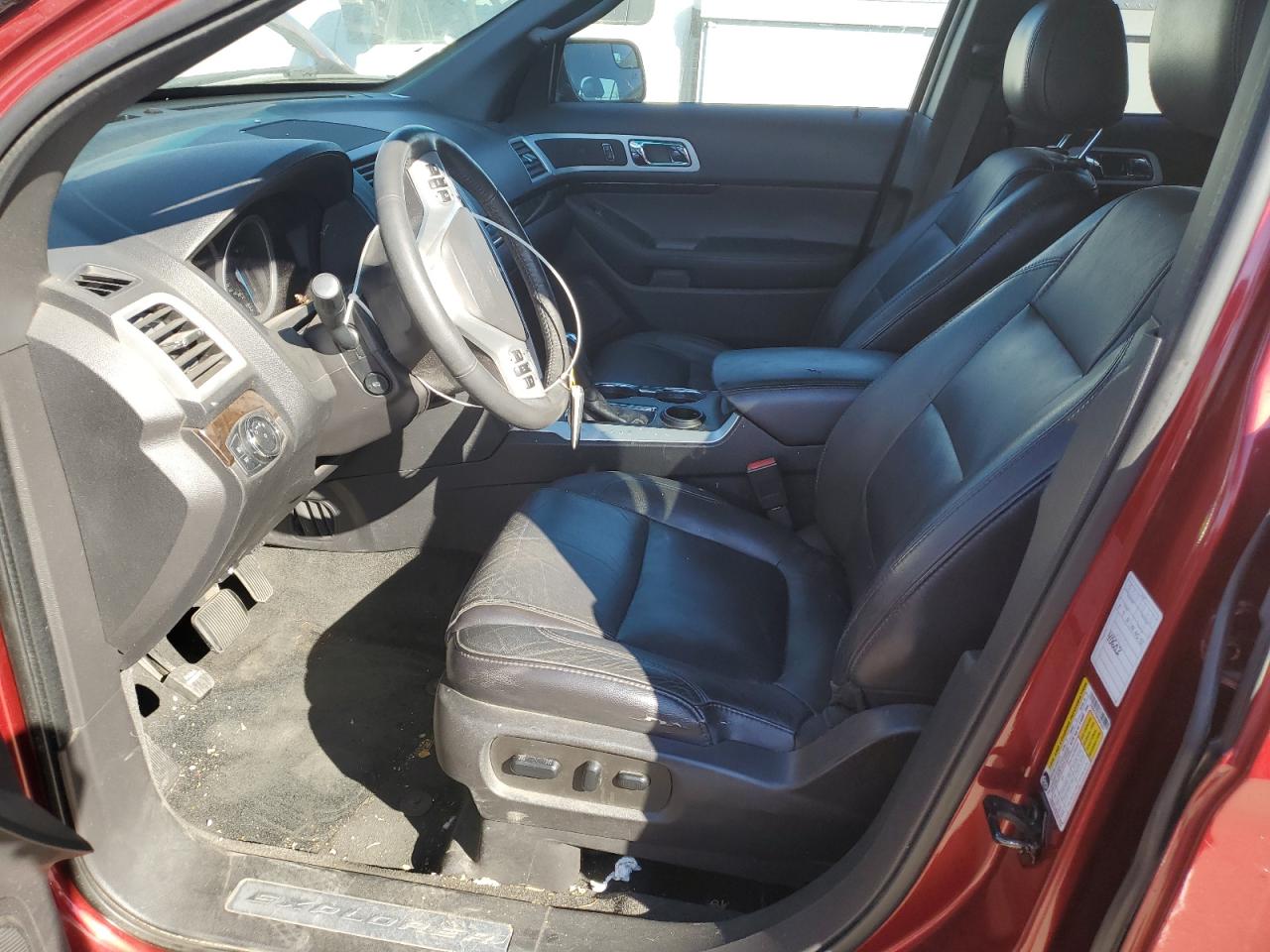 2015 Ford Explorer VIN 1FM5K7F88FGB42257 Copart auction photo, front end damage thumbnail 7