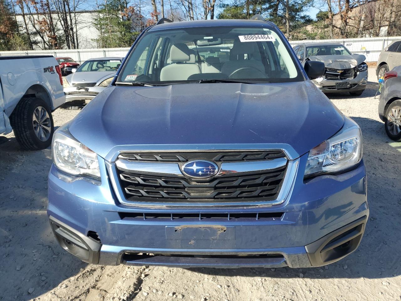 2018 Subaru Forester VIN JF2SJABC4JH427317 Copart auction photo, side damage thumbnail 5