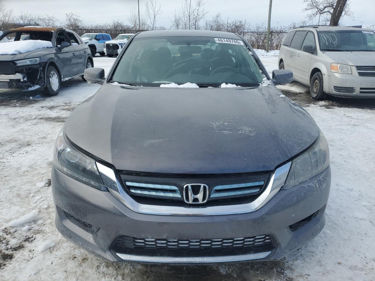 2014 Honda Accord VIN 1HGCR6F35EA800321 Copart auction photo, side damage thumbnail 5