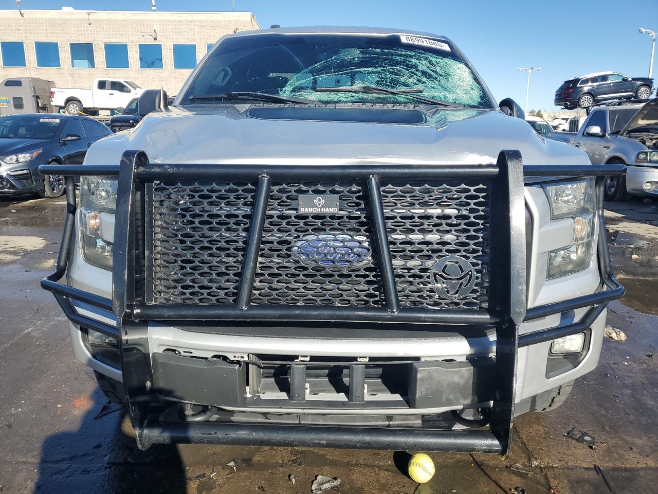 2016 Ford F-150 VIN 1FTEW1EP3GFC98678 Copart auction photo, front end damage thumbnail 5
